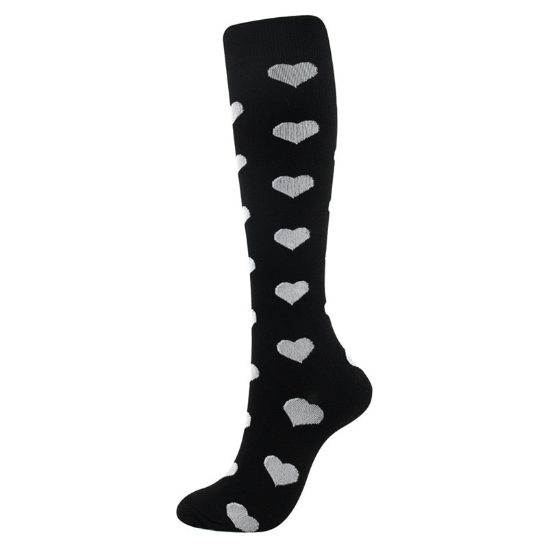 Black Heart Socks M