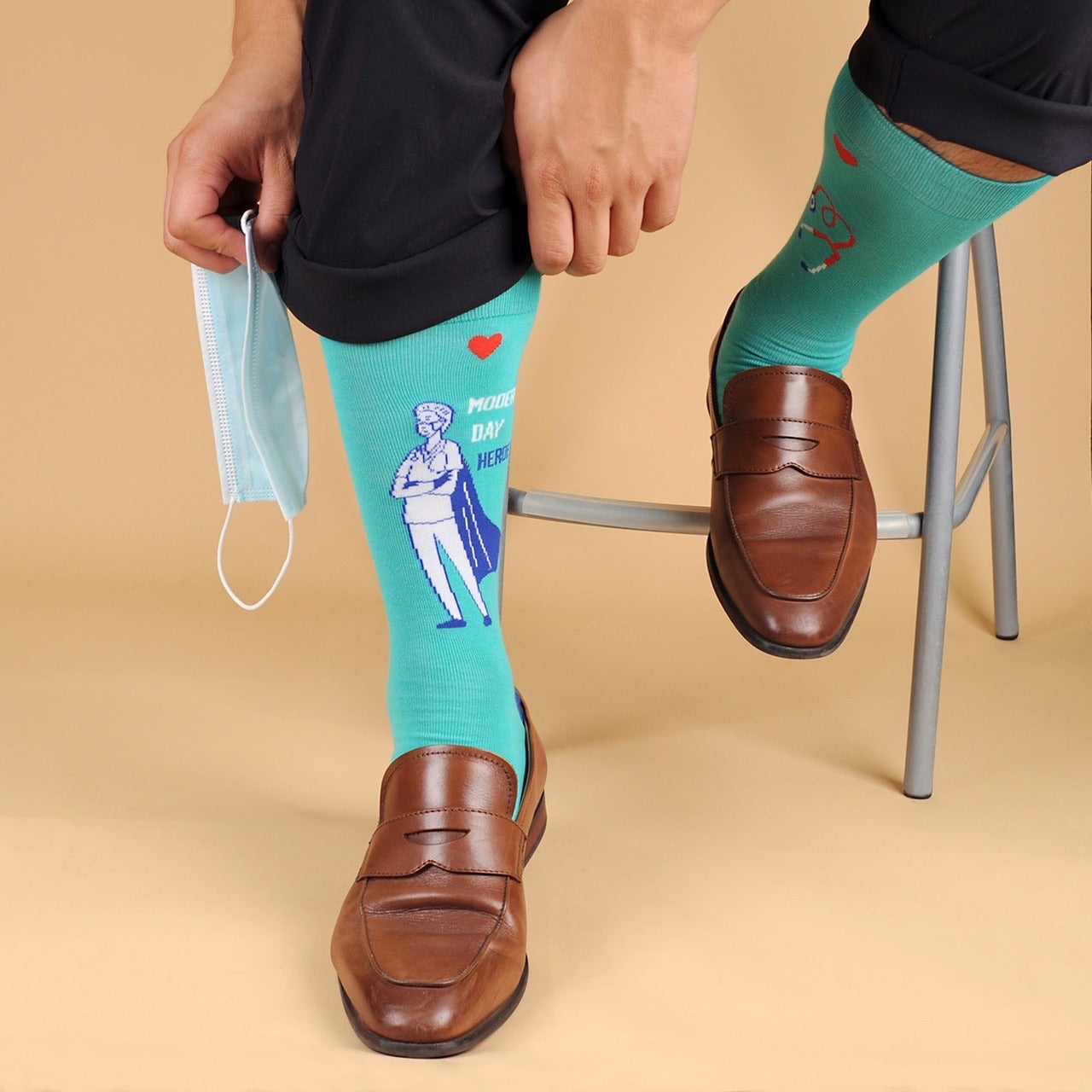 Health Care Heroes -Modern Day Hero Socks – First Place Retail