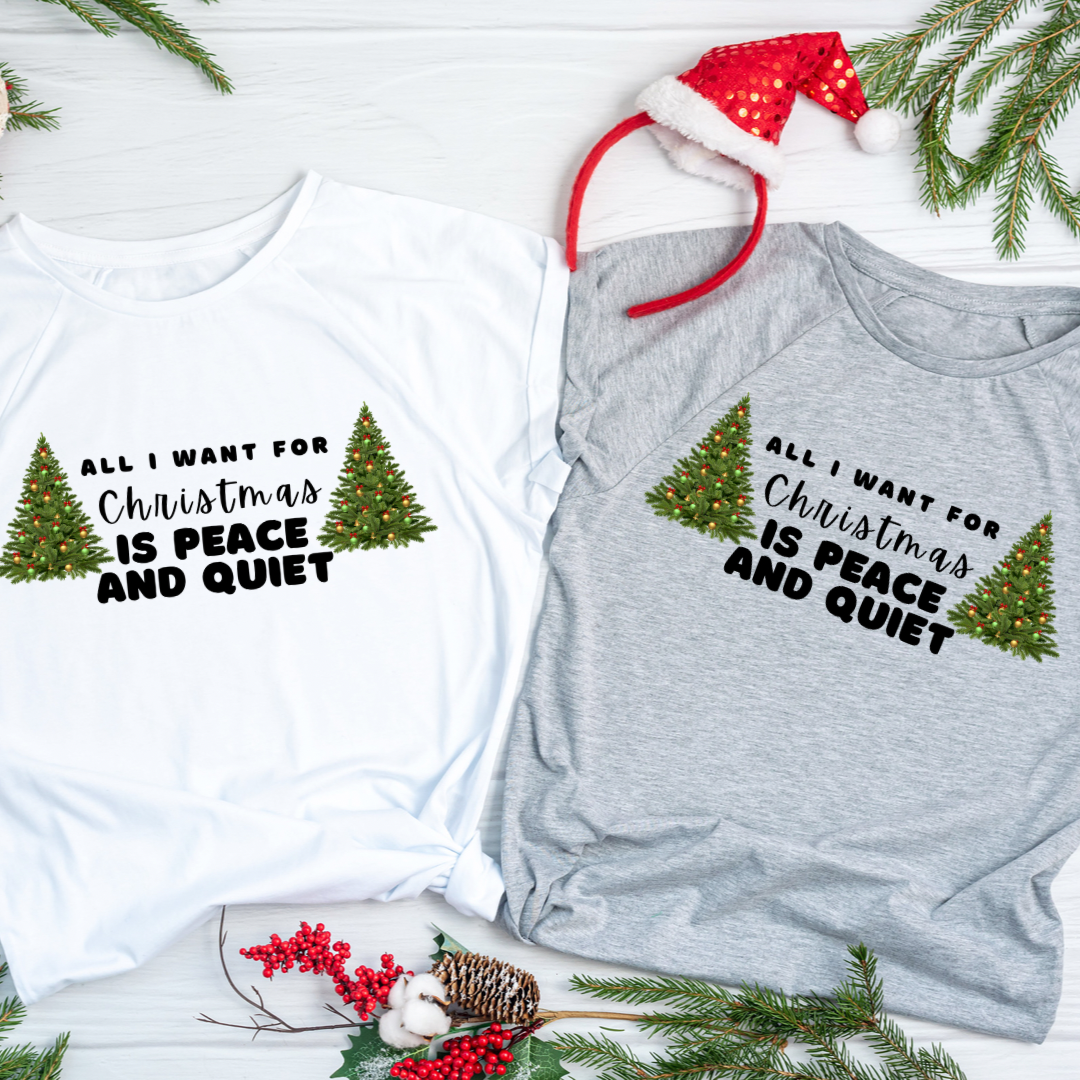 All I want for Christmas is peace and quiet (Adult)