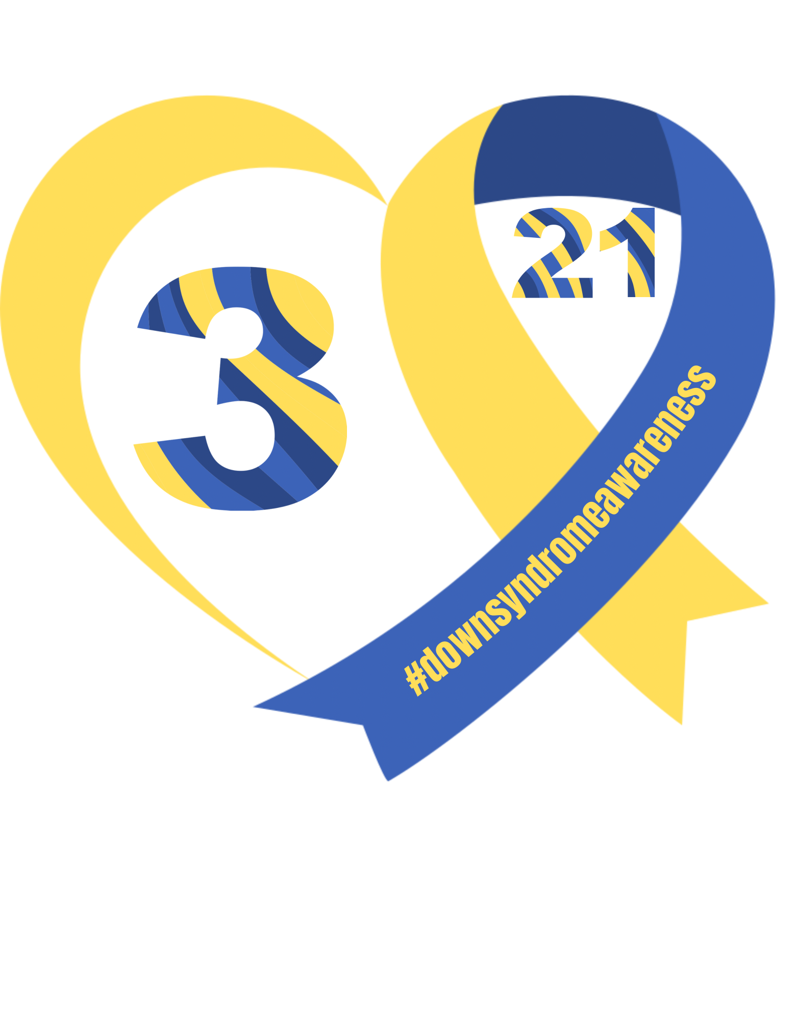 Down Syndrome Awareness 3 2 1 Heart(Youth)