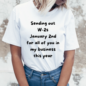 Sending out W2s (Adult)