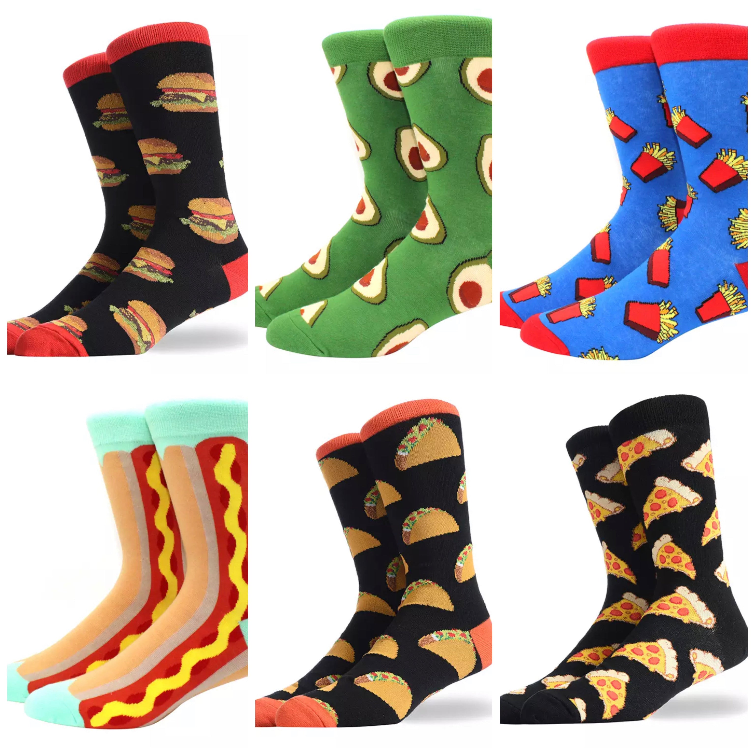 Men’s Foodie Dress Socks