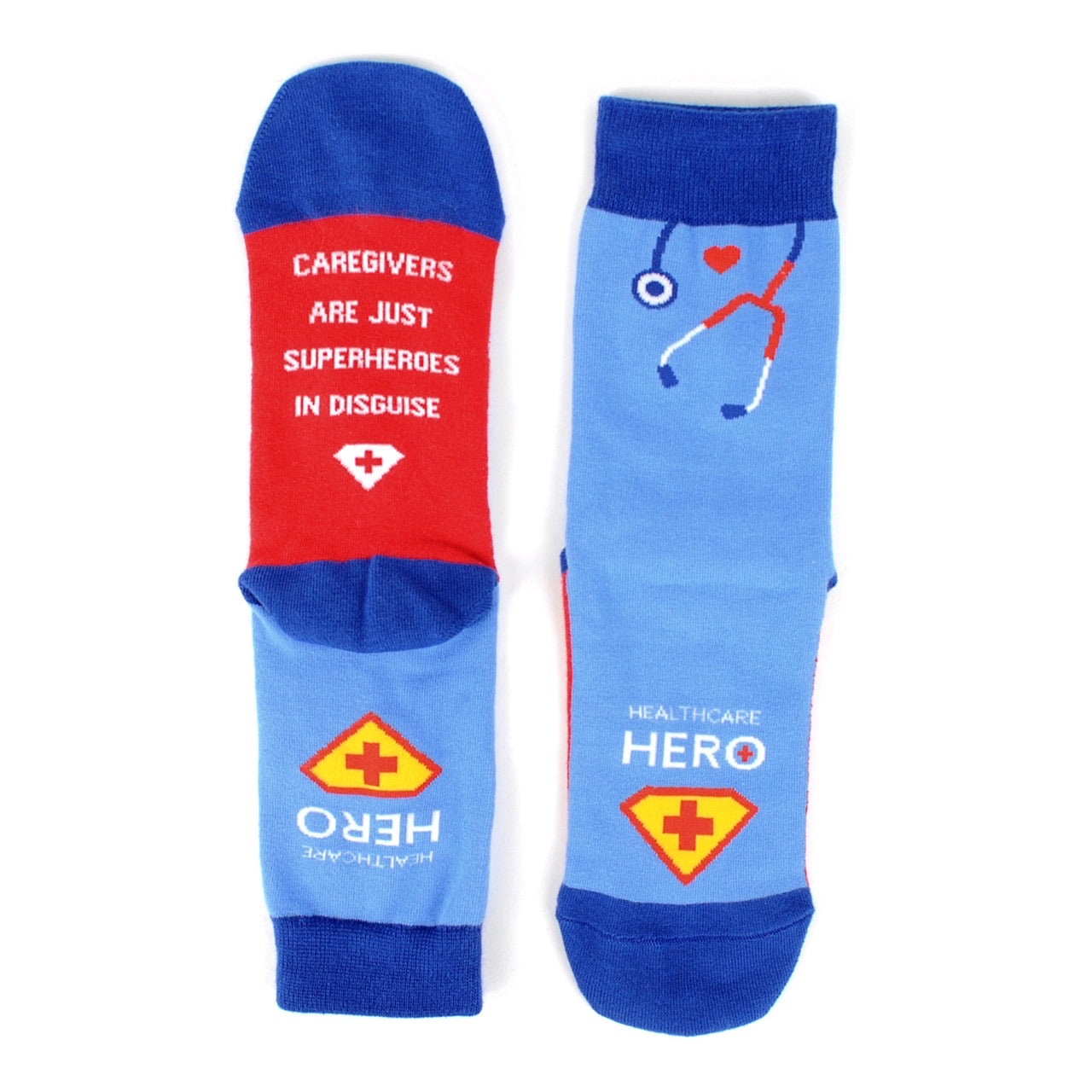 Health Care Heros -Superheros Socks