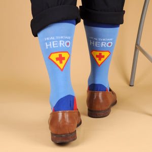 Health Care Heros -Superheros Socks