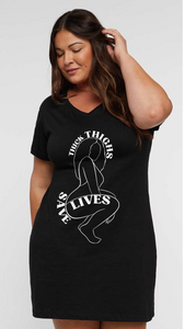 Thick Thighs Save Lives Dress (Adult)