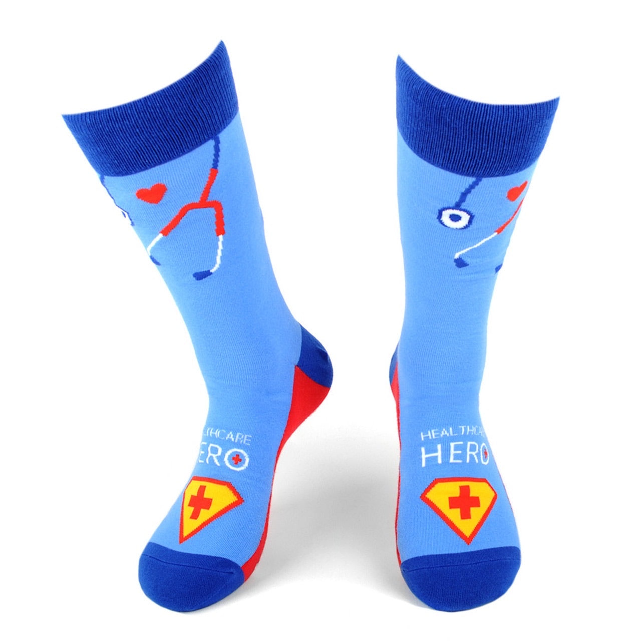 Health Care Heros -Superheros Socks
