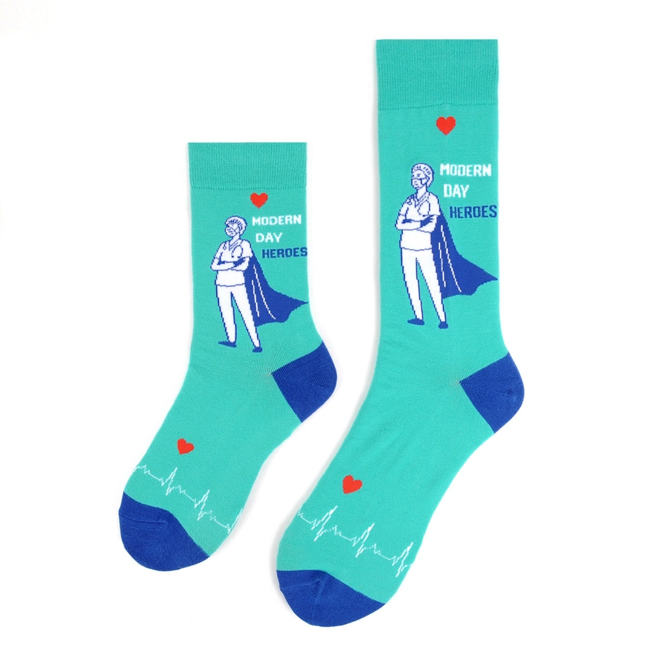 Health Care Heroes -Modern Day Hero Socks
