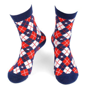 Men and Women Argyle Novelty Socks