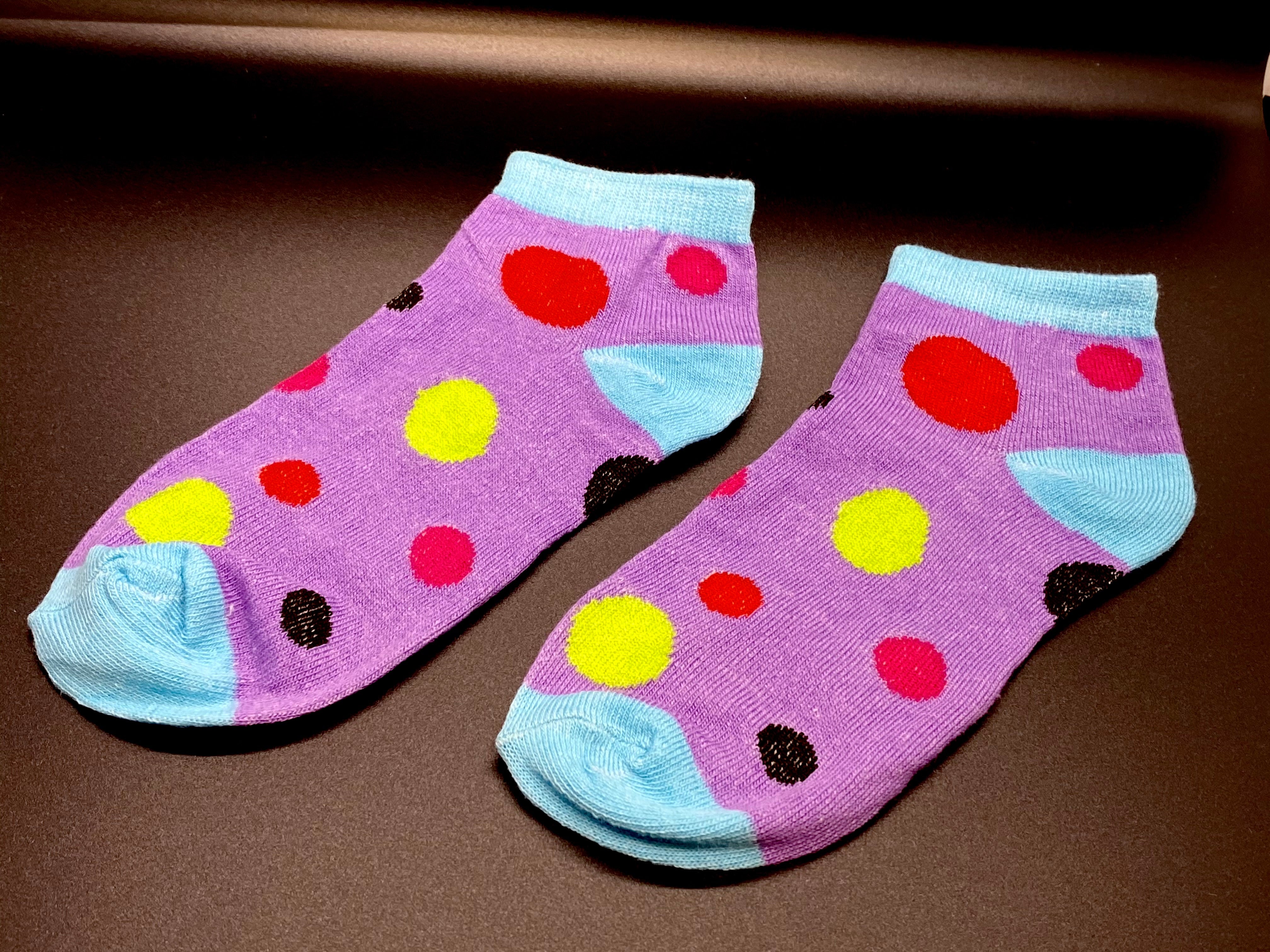 Women's Polka Dot Low Cut Socks