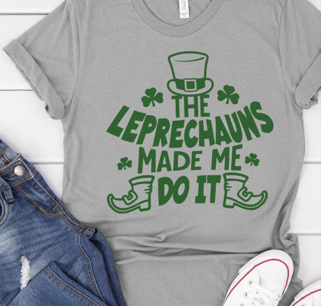 The leprechauns made me do it (Toddler)
